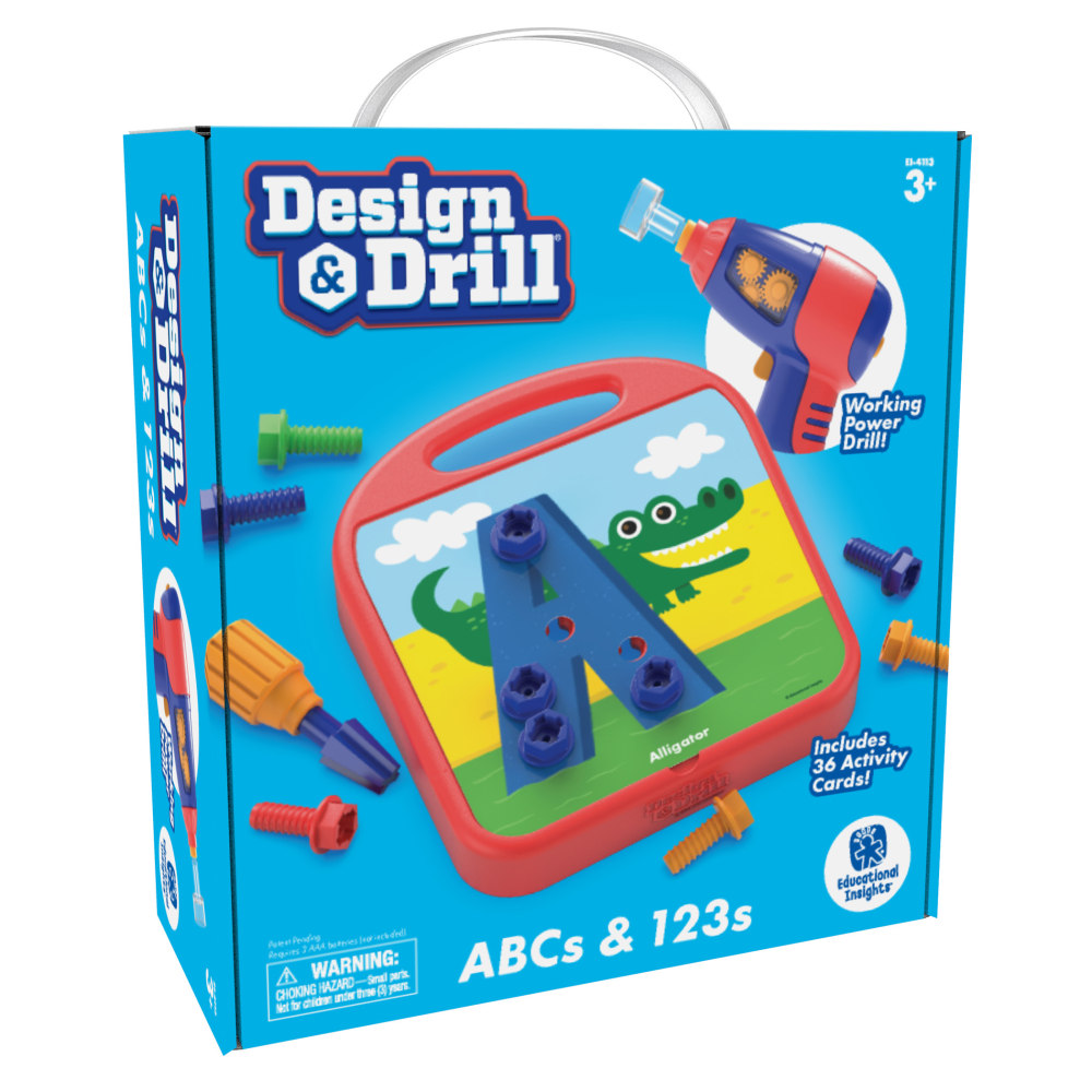 Educational Insights Design & Drill ABCs & 123s MPN:EI-4113