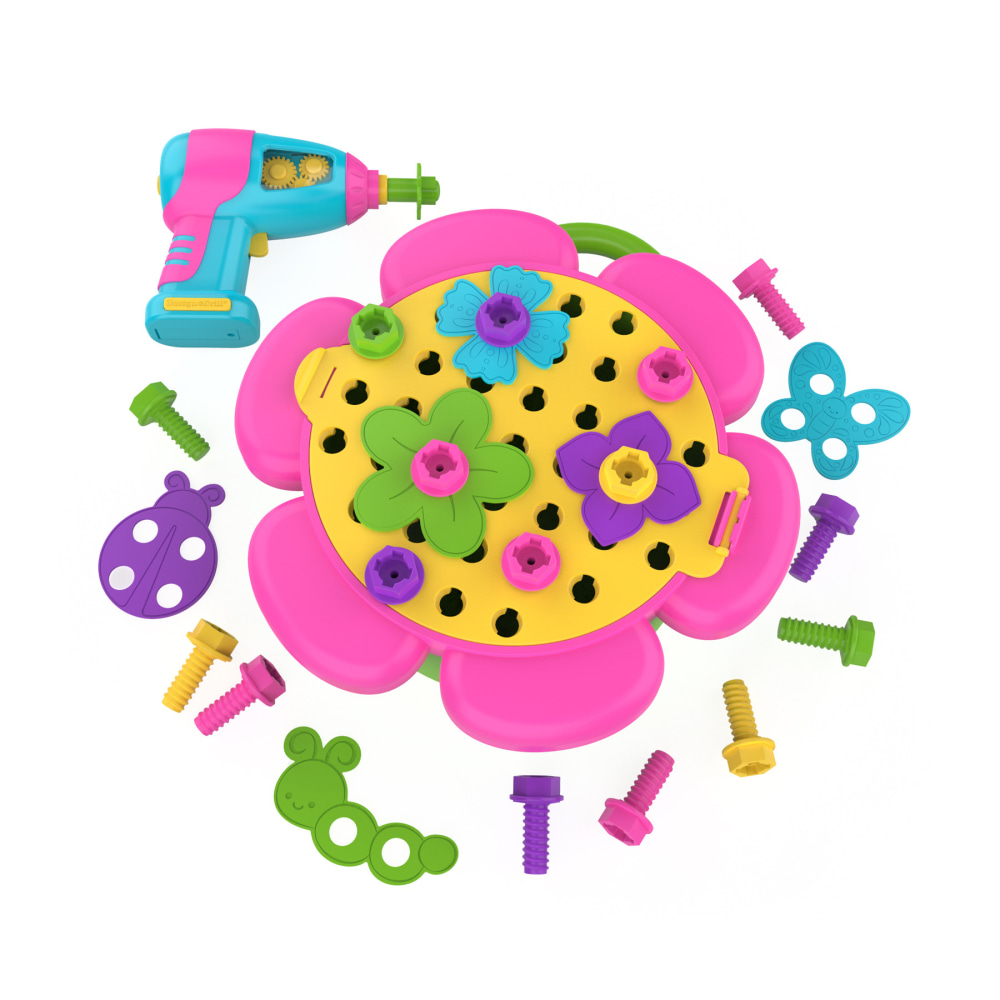 Educational Insights Design & Drill Flower Power Studio MPN:EI-4139