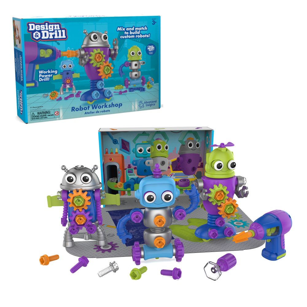 Educational Insights Robot Workshop, Multicolor MPN:EI-4177