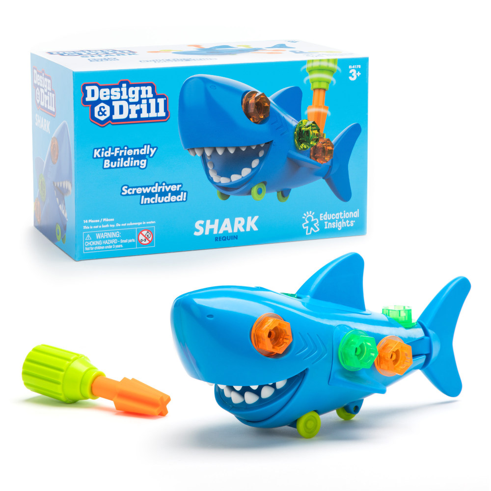 Educational Insights Design & Drill Shark MPN:EI-4178