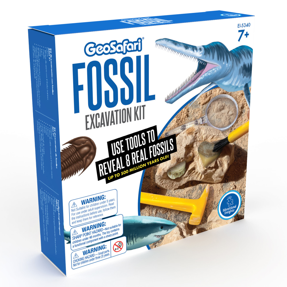 Educational Insights Geosafari Jr. Fossil Excavation Kit MPN:EI-5340