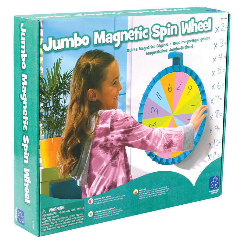 Educational Insights Jumbo Magnetic Spinner MPN:EI-1769