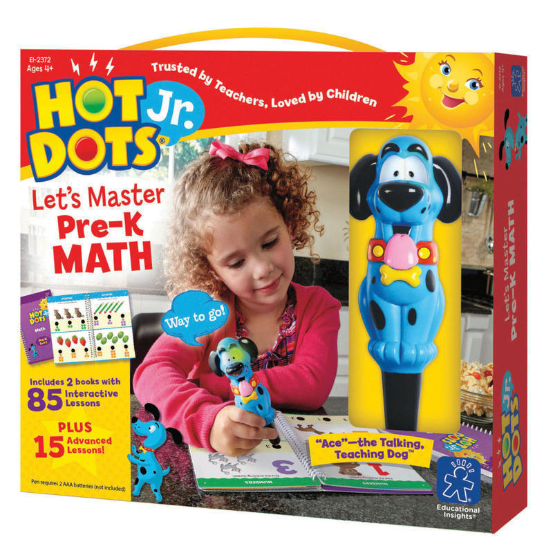 Educational Insights Hot Dots Jr. Lets Master Pre-K Math MPN:EI-2372