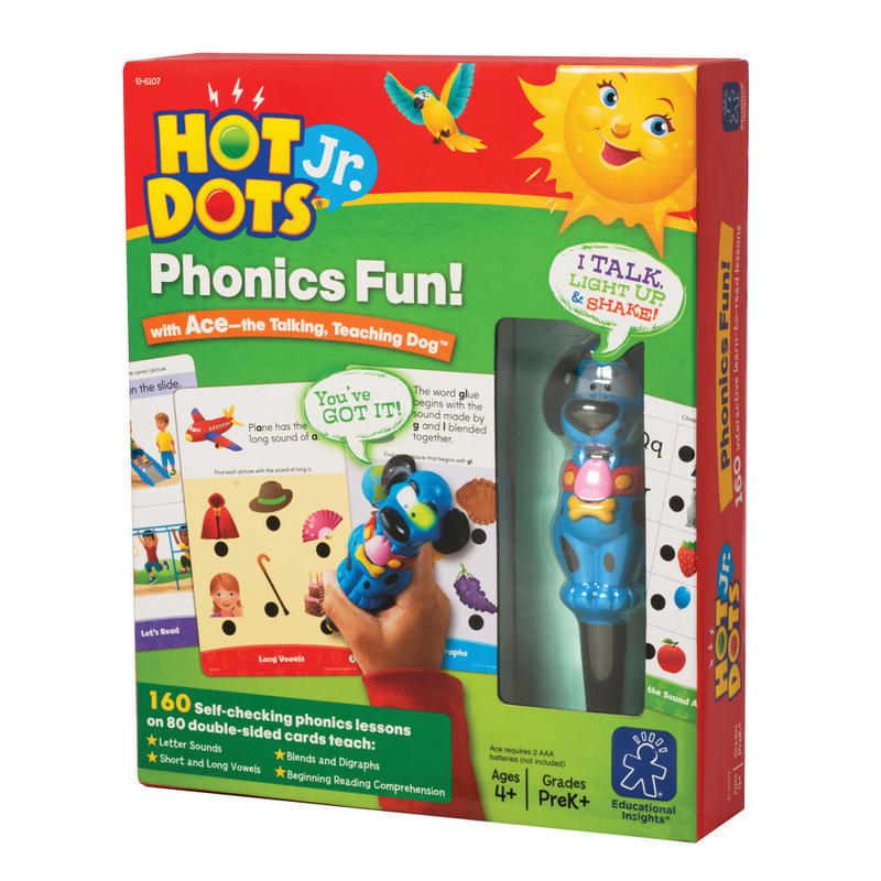 Educational Insights Phonics Fun 2-Sided Cards And Power Pen, Pre-K - Grade 2 MPN:EI-6107