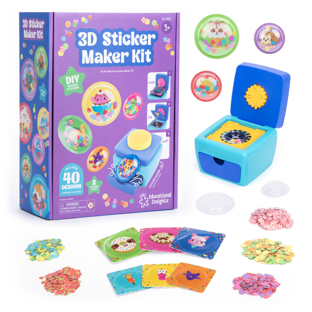 Educational Insights Shaker Sticker Maker MPN:EI-1525