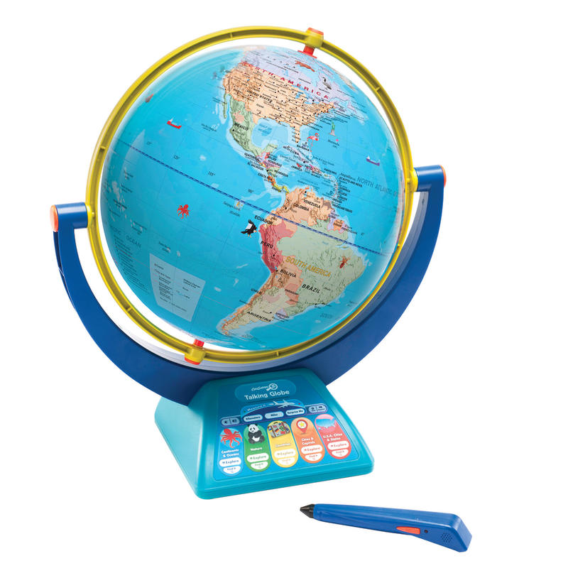 Educational Insights GeoSafari Jr. Talking Globe, 14in x 12in, Multicolor MPN:EI-8888
