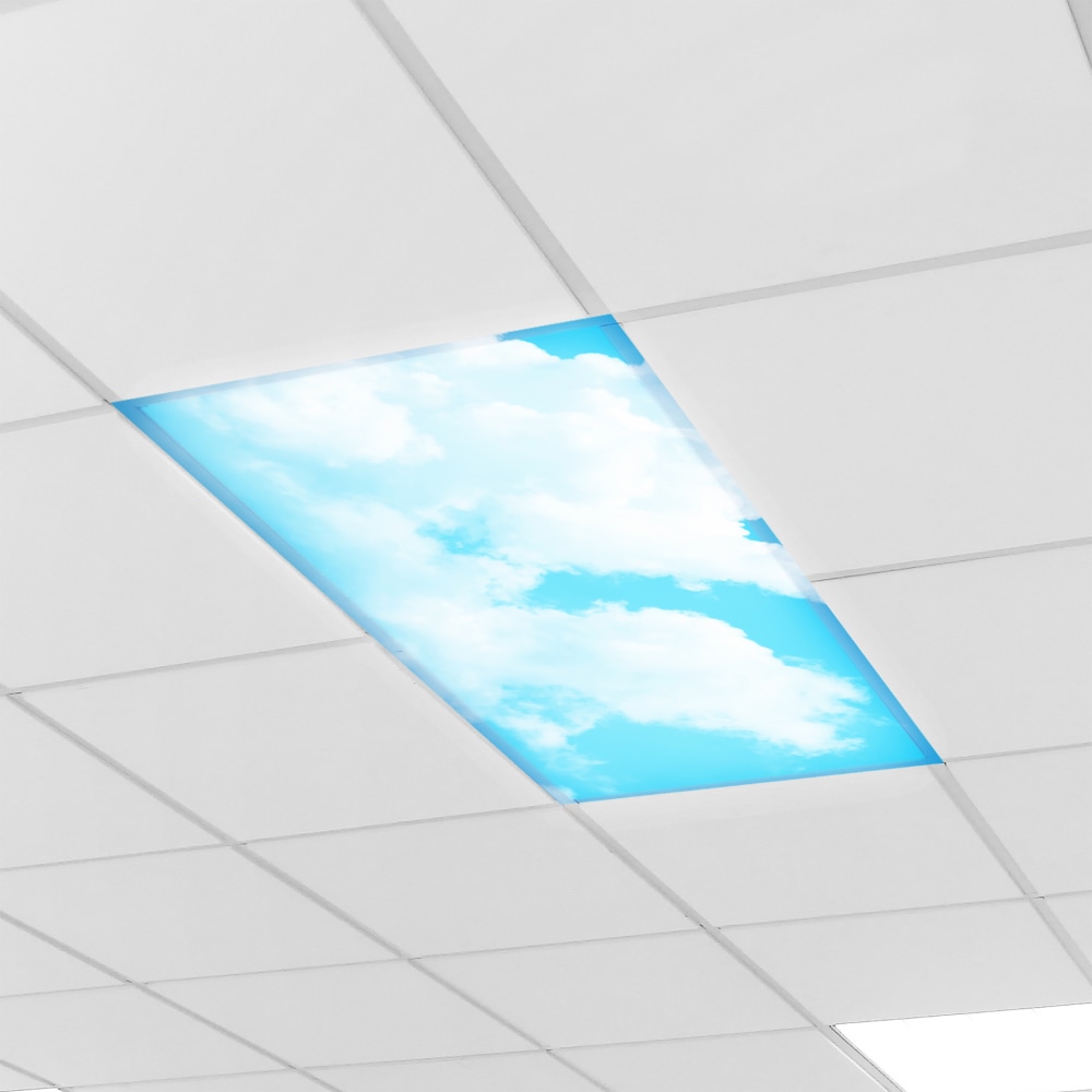 Educational Insights Classroom Light Filters, 2ft x 4ft, Clouds, Set Of 4 Filters MPN:EI-1235