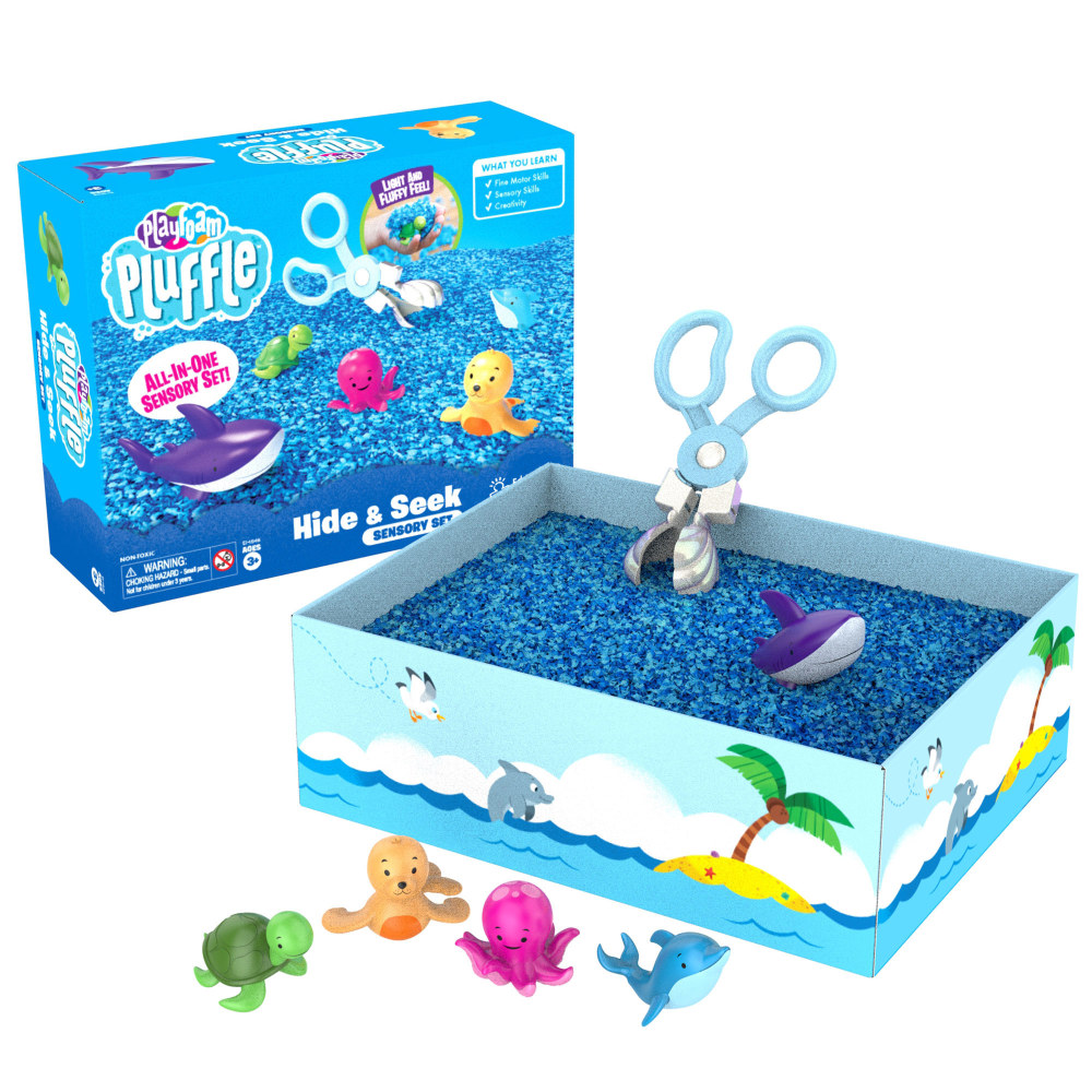 Educational Insights Playfoam Pluffle Hide & Seek Sensory Set, Multicolor MPN:EI-1946