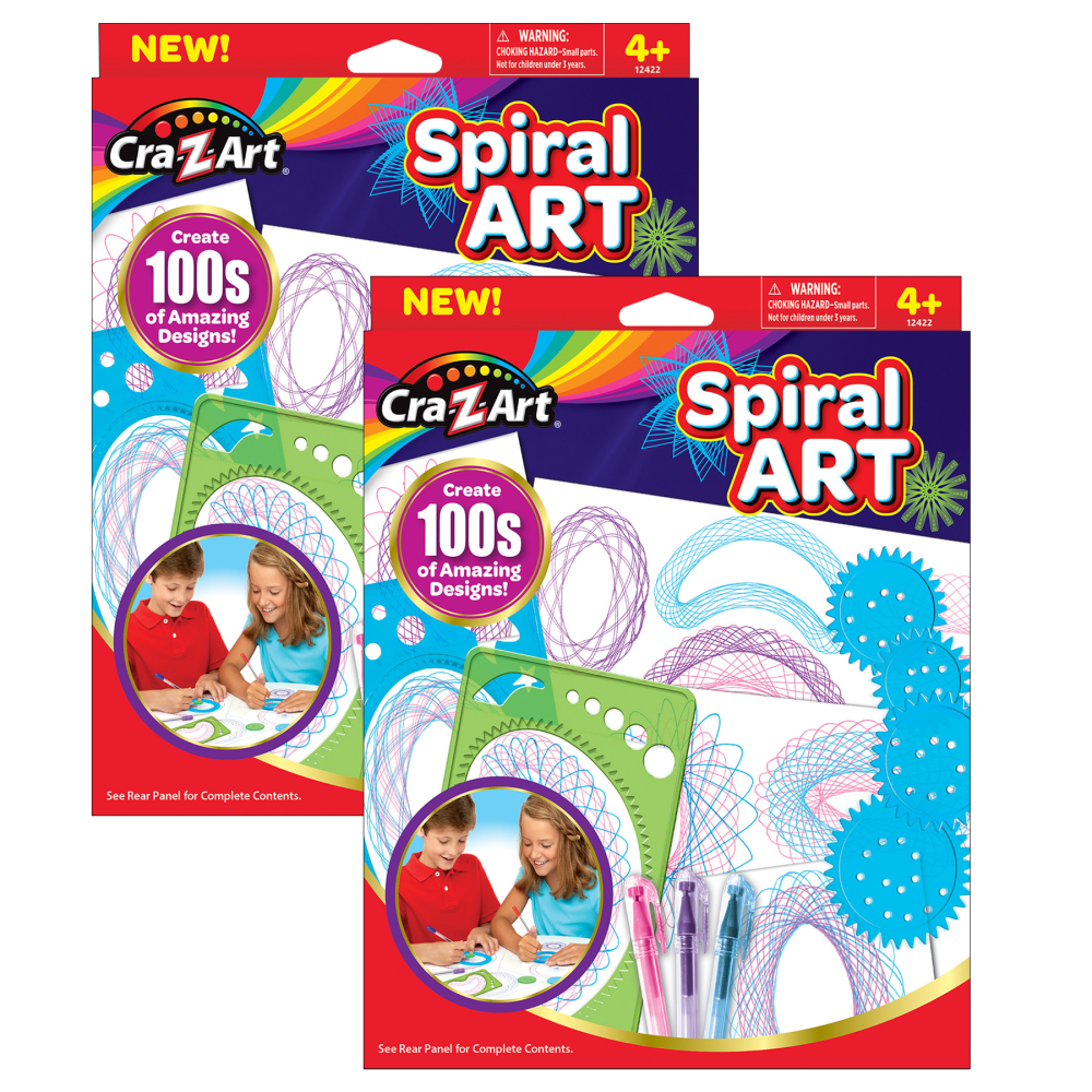 Cra-Z-Art Spiral Art Set, Pack Of 2 Sets MPN:CZA12422N4-2