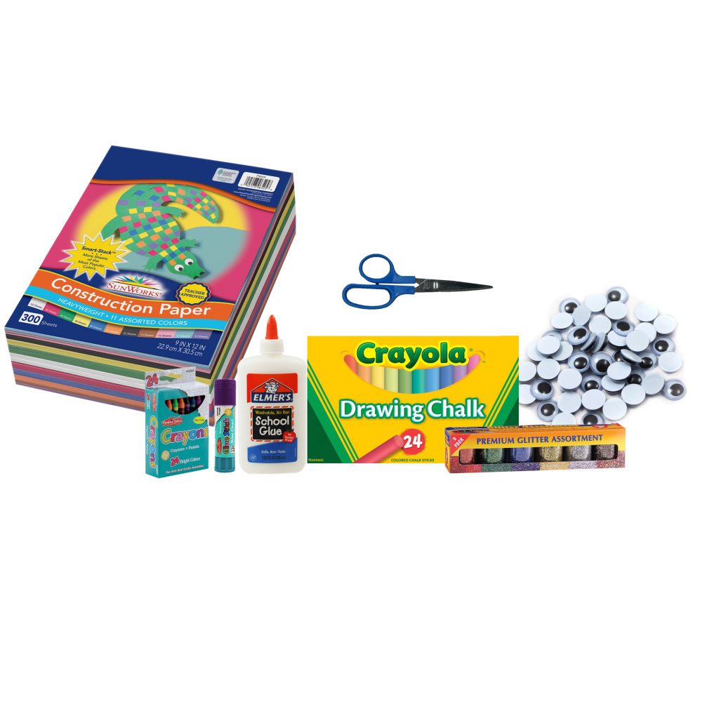 Educators Resource Arts & Crafts Kit 4, Pre-K to Grade 2 MPN:EDRAC20KIT4