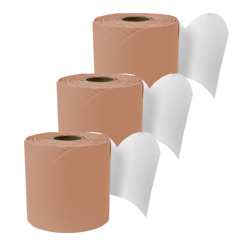 Carson Dellosa Education Rolled Scalloped Bulletin Board Border, Cinnamon Spice, 65 Feet, Pack Of 3 MPN:CD-108530-3