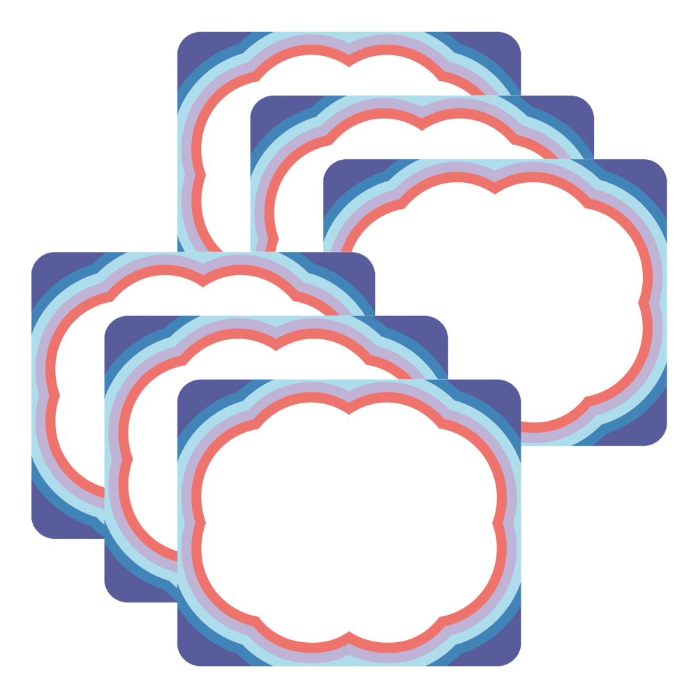Carson Dellosa Education Name Tags, 3in x 2-1/2in, We Stick Together, 40 Tags Per Pack, Bundle Of 6 Packs MPN:CD-150091-6