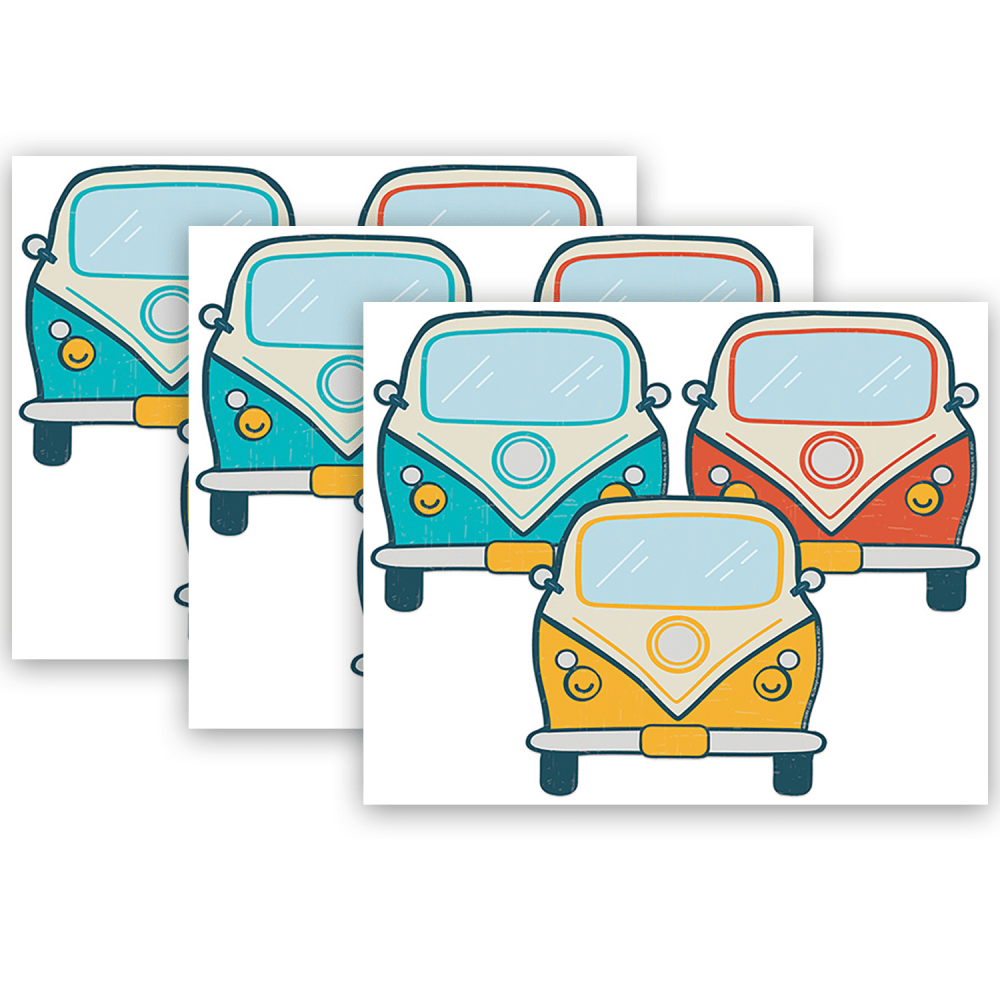 Eureka Paper Cut-Outs, Adventurer, 36 Cut-Outs Per Pack, Set Of 3 Packs MPN:EU-841569-3