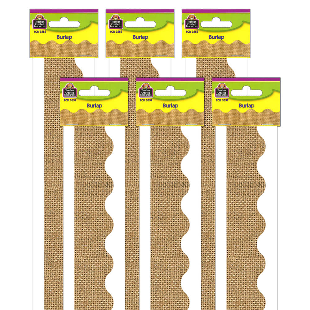 Teacher Created Resources Scalloped Border Trim, 2-3/16ft