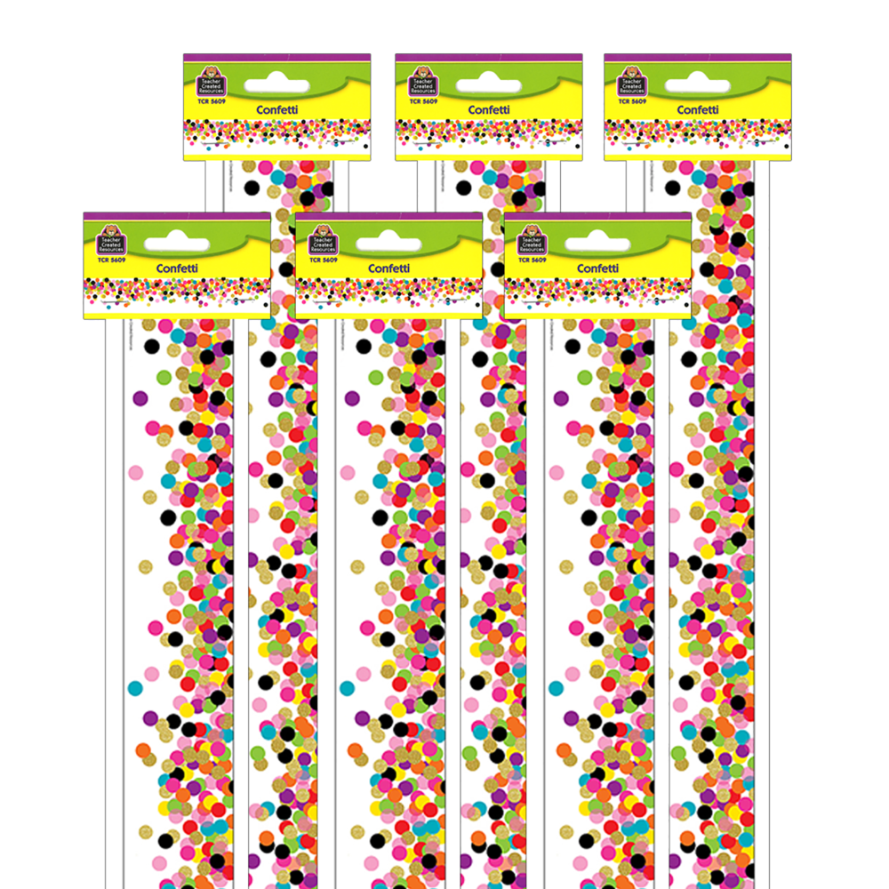 Teacher Created Resources Straight Border Trim, 3ft