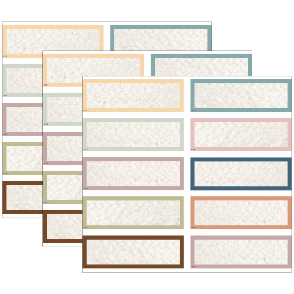 Teacher Created Resources Labels Magnetic Accents, Everyone is Welcome, 20 Per Pack, Set Of 3 Packs MPN:TCR77058-3