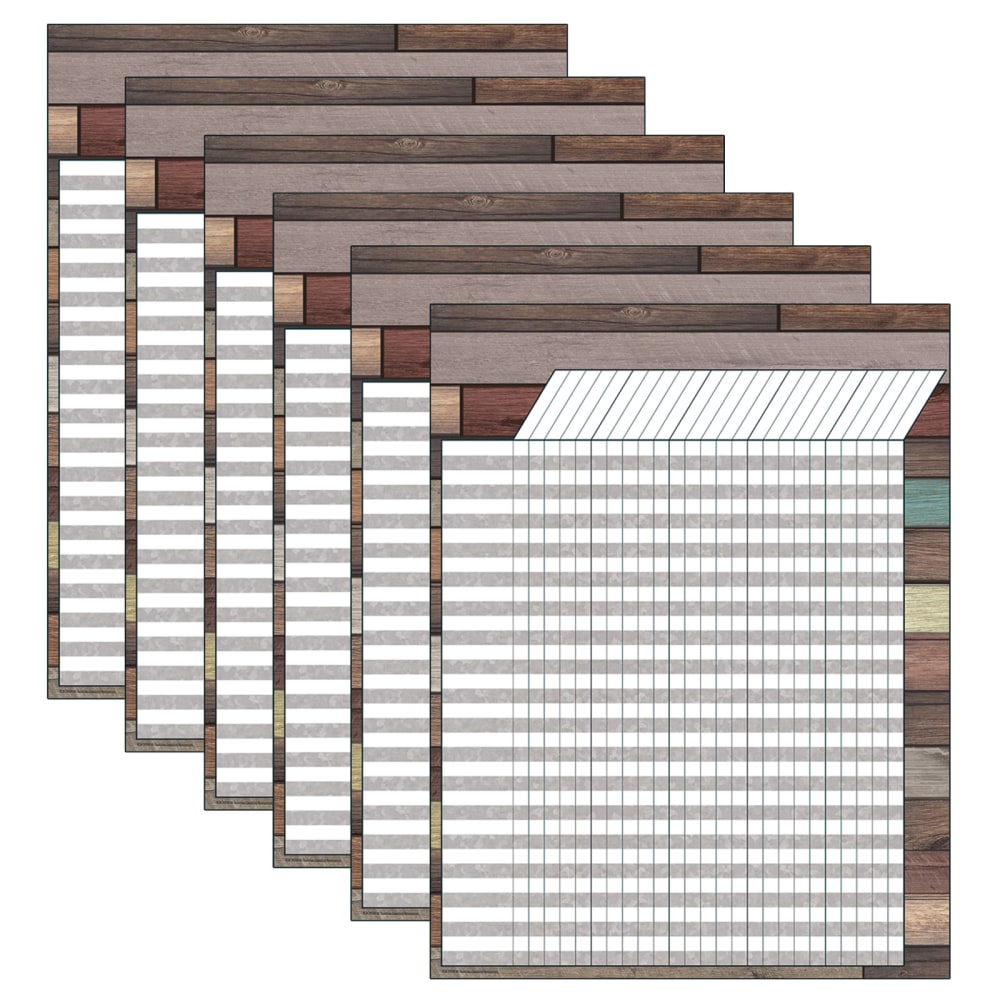 Teacher Created Resources Incentive Chart, Home Sweet Classroom, Pack Of 6 MPN:TCR7934-6