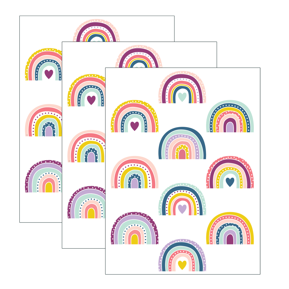Teacher Created Resources Accents, Oh Happy Day Rainbow, 30 Pieces Per Pack, Set Of 3 Packs MPN:TCR9039-3