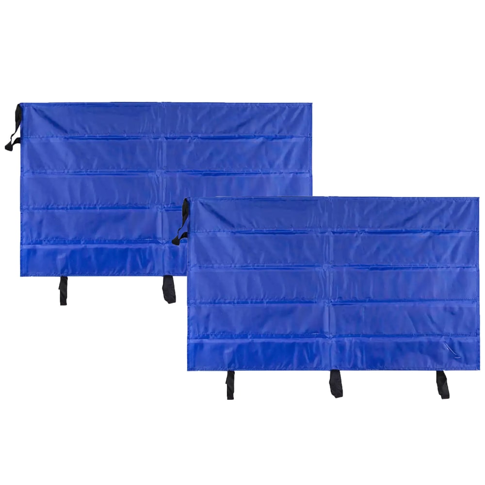 Carson Dellosa Education Border Pocket Charts, 41inH x 24-1/2inW x 1/2inD, Blue, Pack Of 2 Charts MPN:CD-5652-2