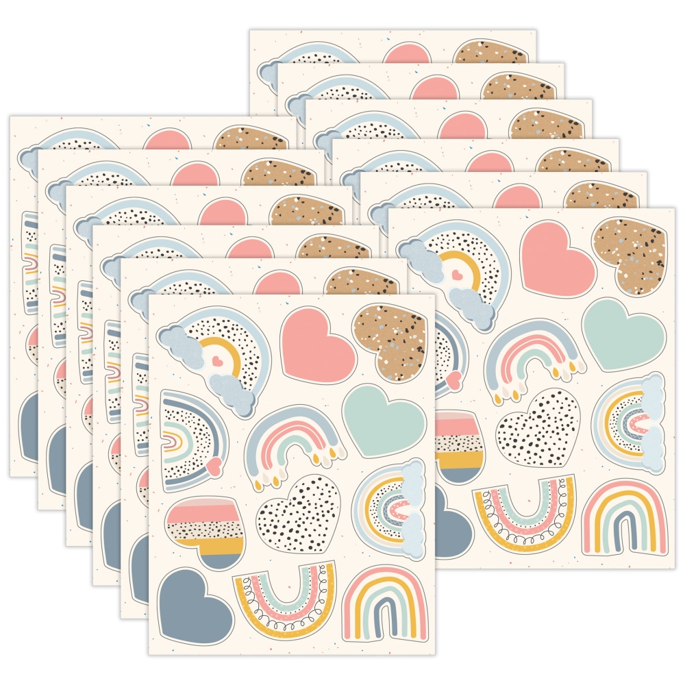 Carson Dellosa Education Stickers, We Belong Shape, 72 Stickers Per Pack, Set Of 12 Packs MPN:CD-168326-12