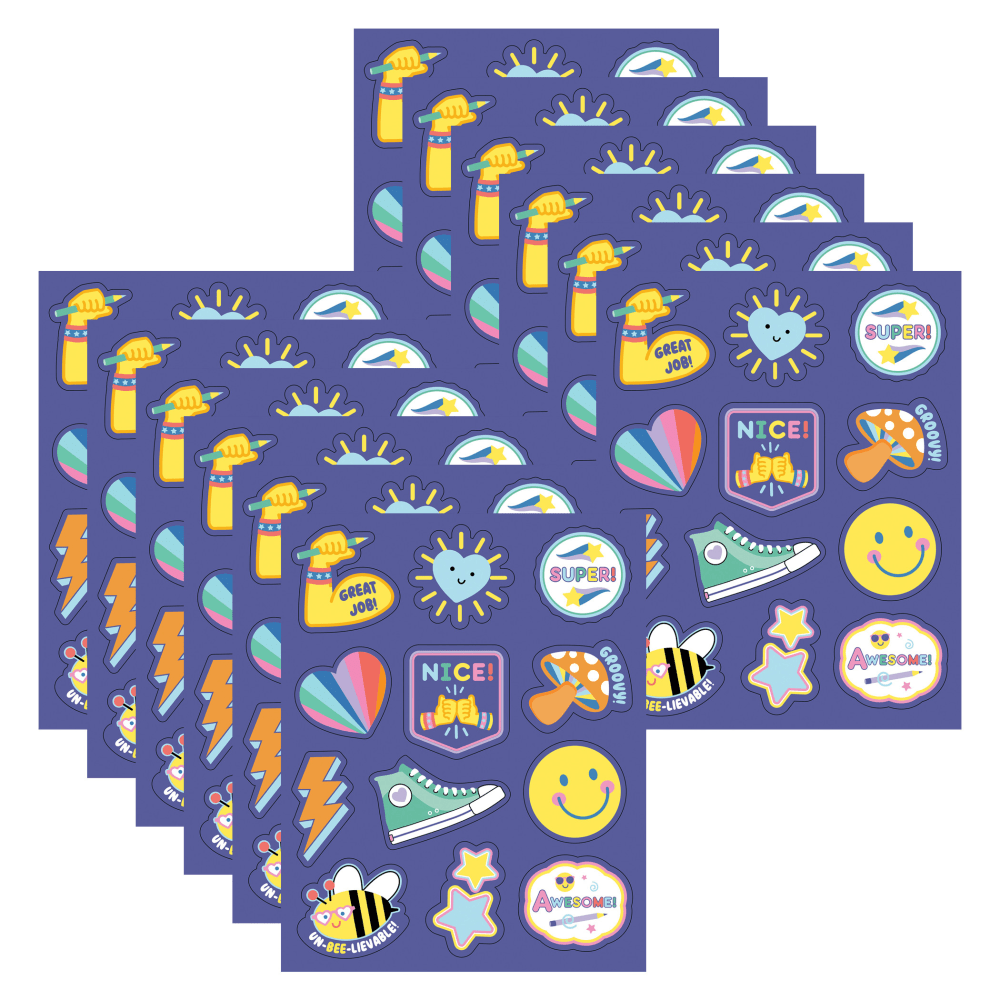 Carson Dellosa Education Motivational Stickers, We Stick Together Motivators, 72 Stickers Per Pack, Bundle Of 12 Packs MPN:CD-168329-12