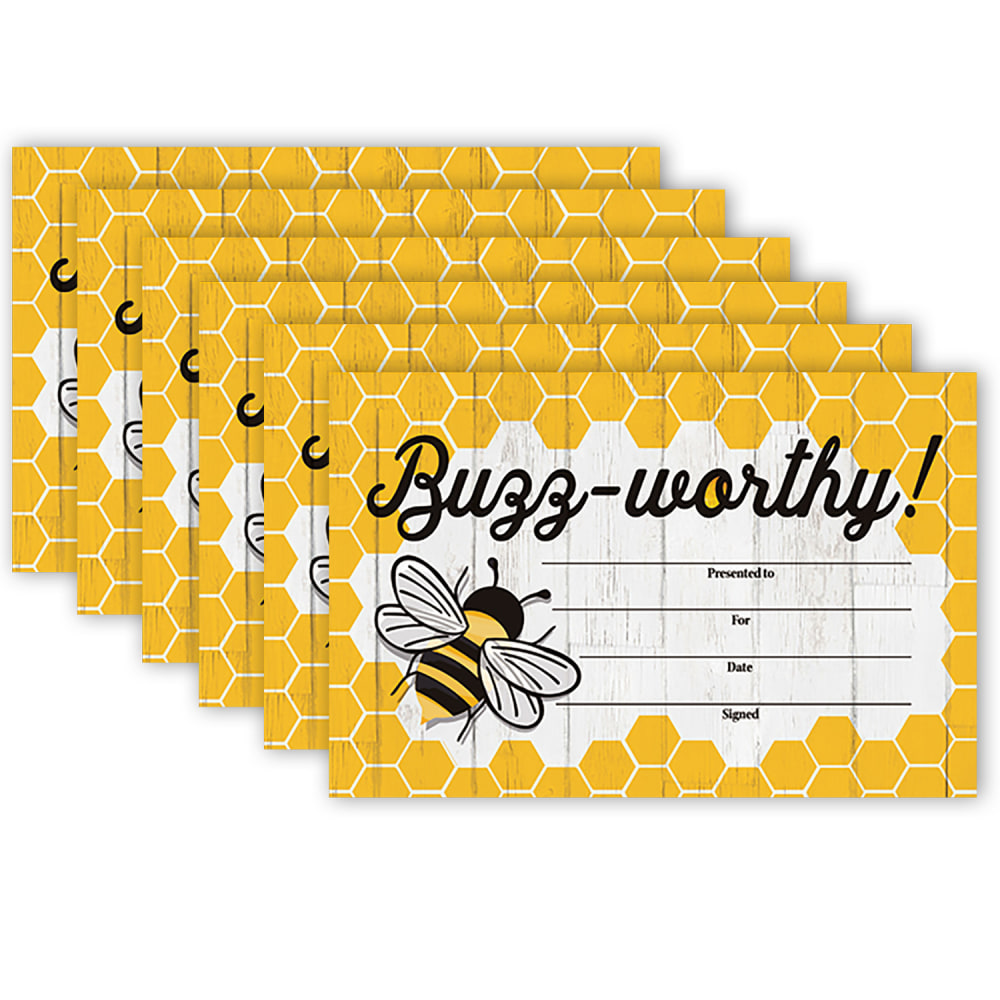 Eureka Recognition Award, The Hives, 36 Per Pack, Set Of 6 Packs MPN:EU-844226-6