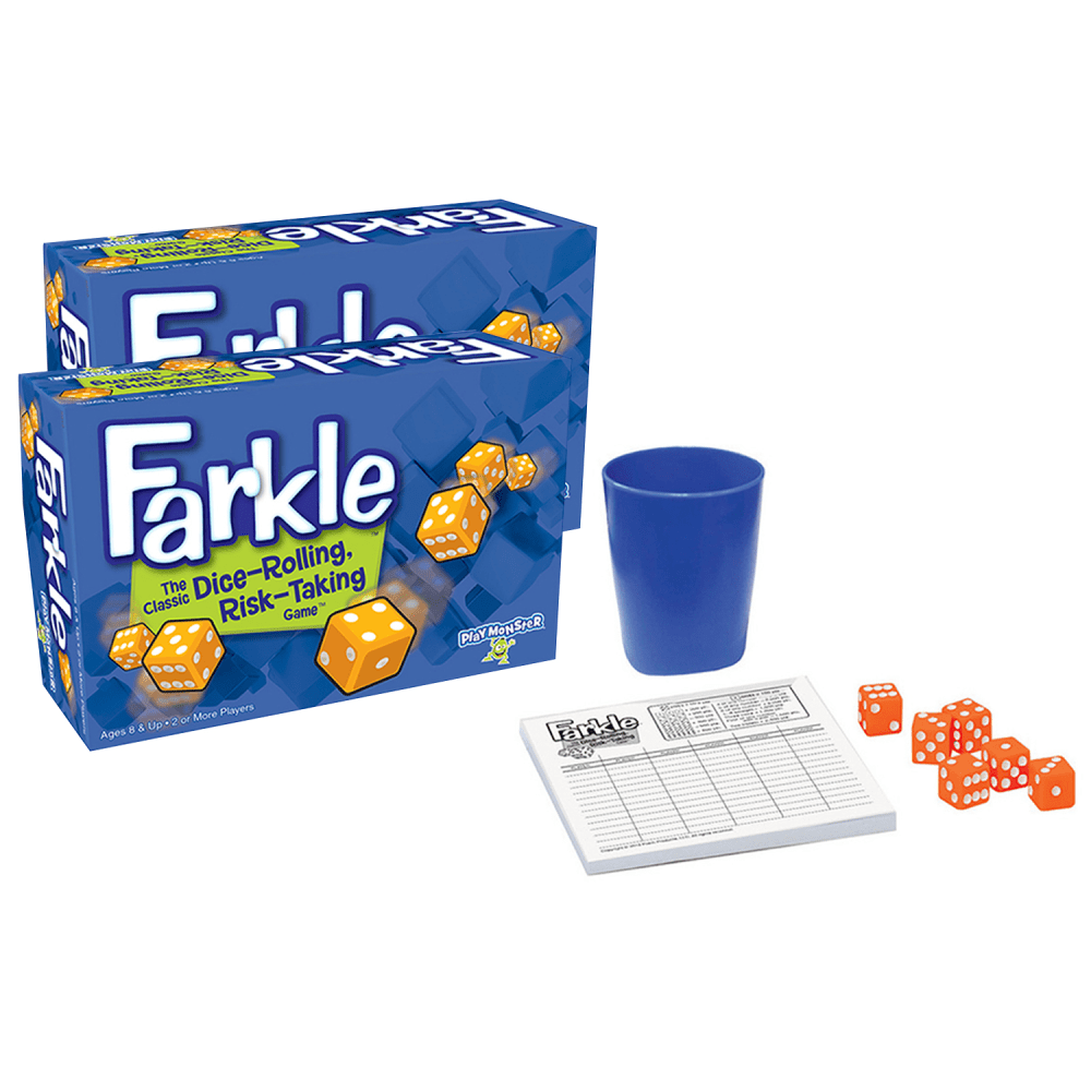 PlayMonster Farkle Games, Pack Of 2 Games MPN:PAT6910-2