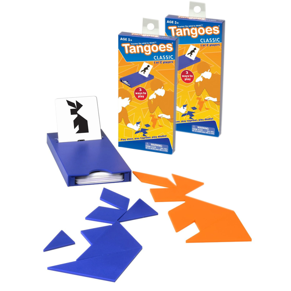 Smartgames Tangoes, Original Game, Pack Of 2 MPN:RG-100-2