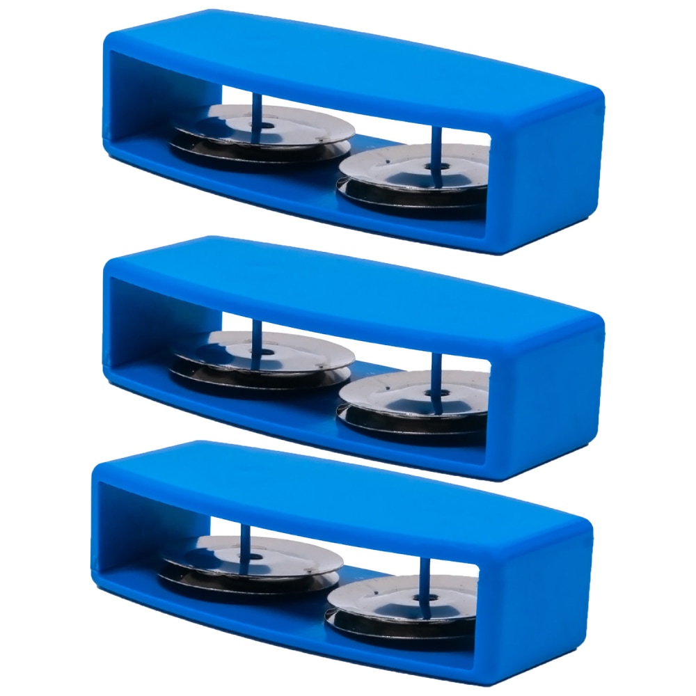 Westco Educational Products Palm Jingles, Blue, Pack Of 3 Jingles MPN:WEPTA7203BL-3