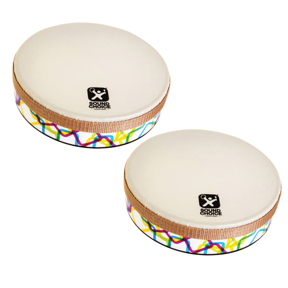 Westco Educational Products Sound Choice Remo Hand Drums, Multicolor, Pack Of 2 Drums MPN:WEPWM8408HD-2