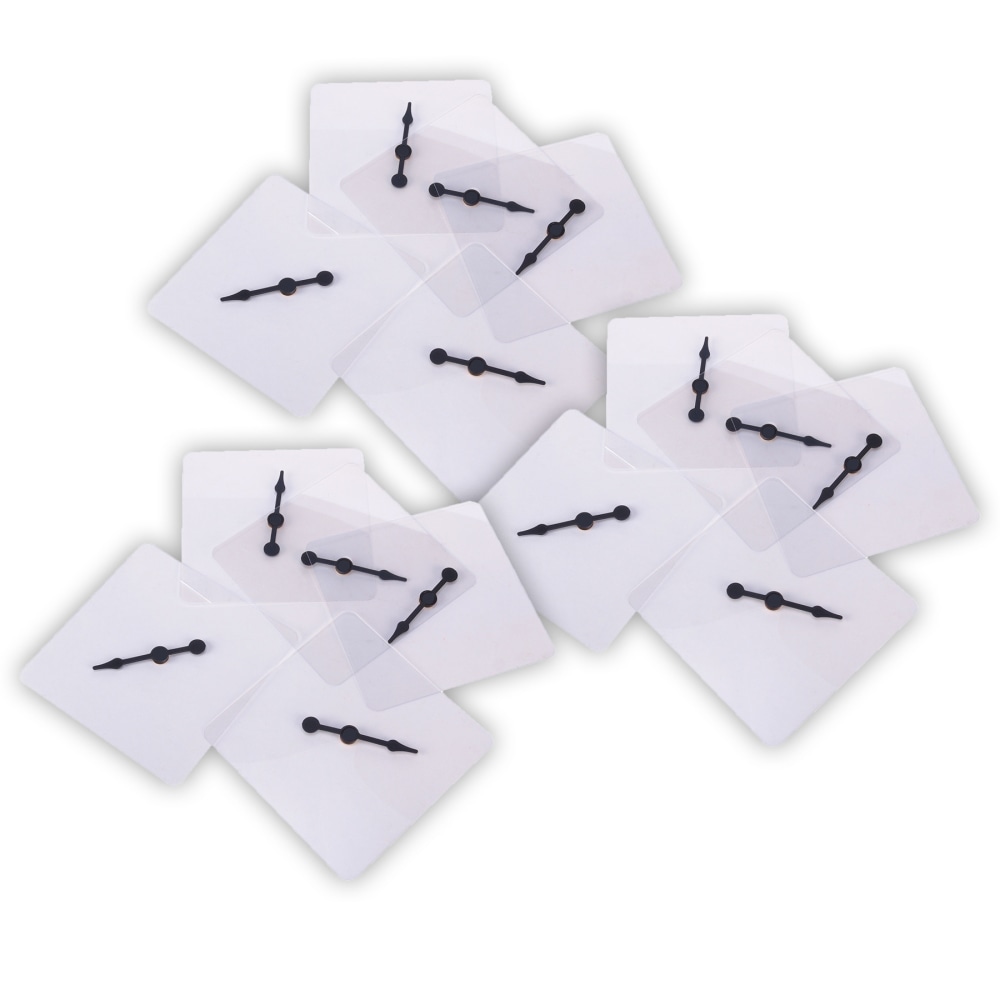 Learning Advantage Transparent Spinners, 5 Per Set, Pack Of 3 Sets MPN:CTU7350-3