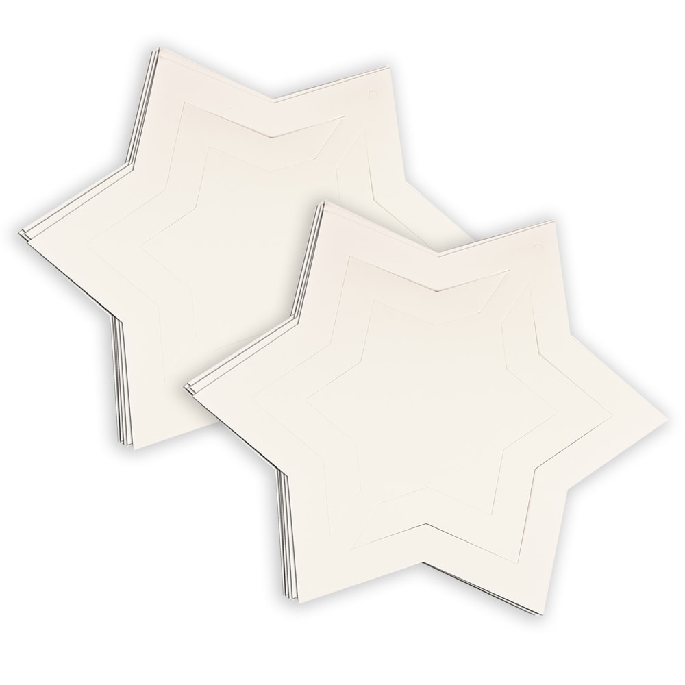 Roylco 3D Ornaments, 30 Per Pack, Set Of 2 Packs MPN:R-51081-2