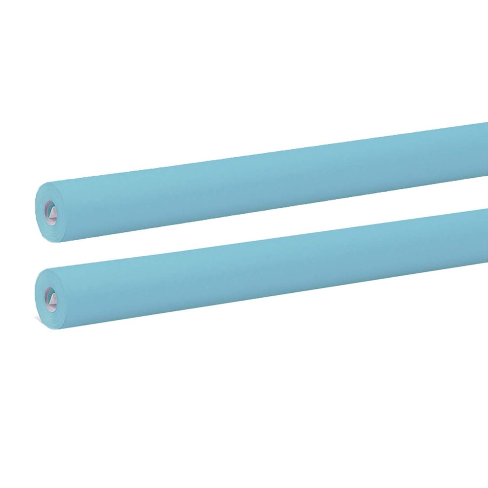 Pacon Fadeless Bulletin Board Art Paper, 24in x 60ft, Lite Blue, Pack Of 2 Rolls MPN:PAC57217-2