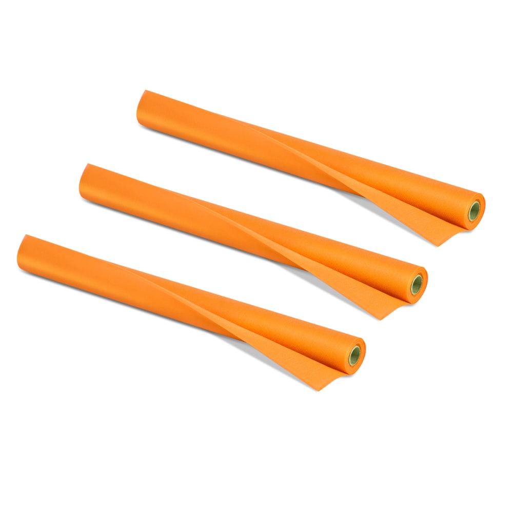 Smart-Fab Art & Decoration Fabric Rolls, 24in x 18ft, Orange, Pack Of 3 Rolls MPN:SMF1U382401861-3