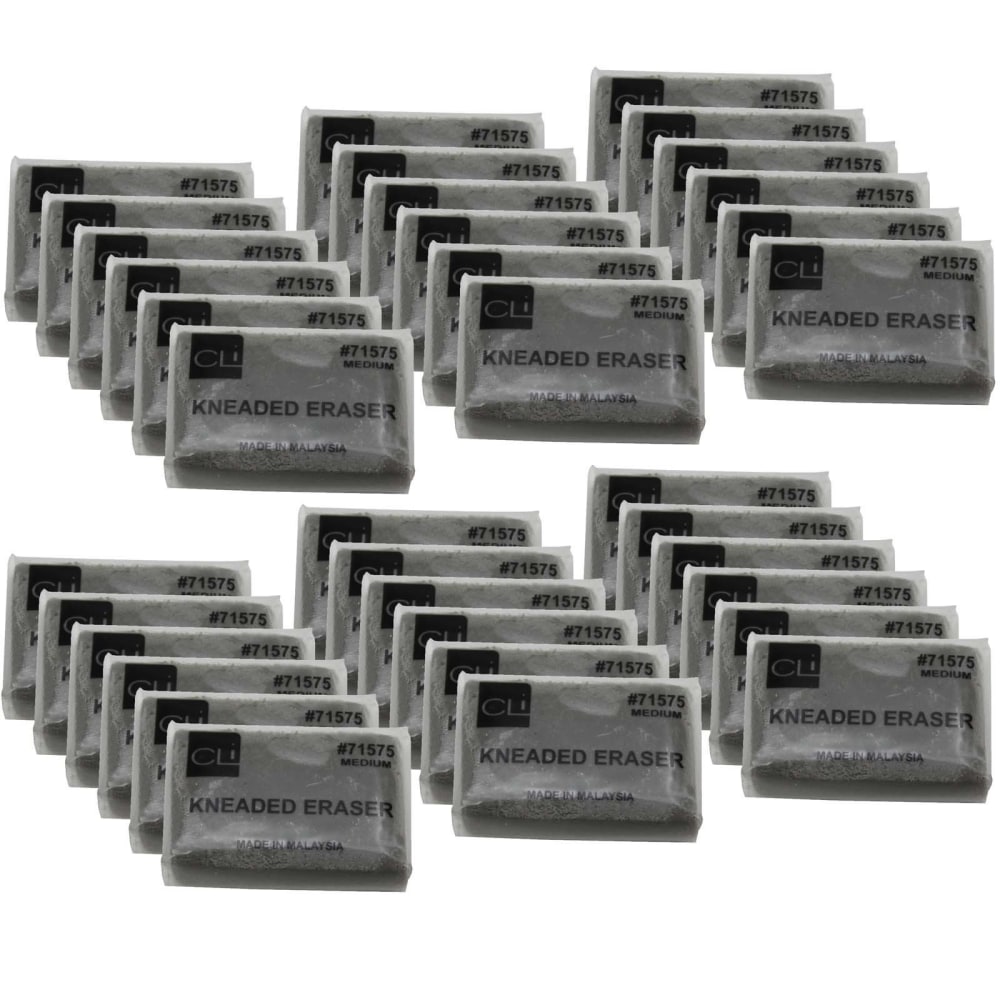 Charles Leonard Kneaded Eraser, Medium, Pack Of 36 MPN:CHL71575-36