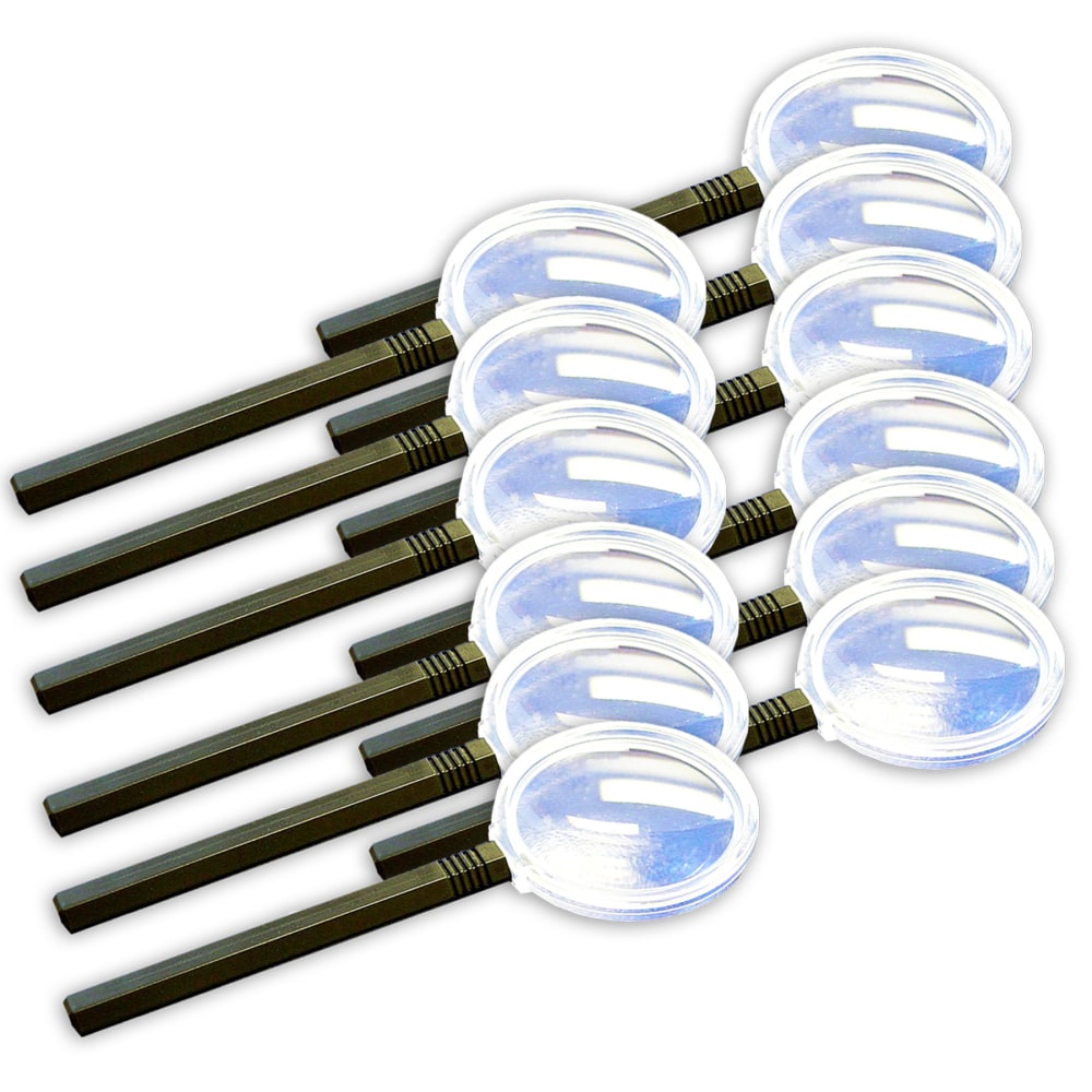 Supertek 3X Magnifier, Plastic, 6in, Pack Of 12 MPN:SKFPH301985SP-12