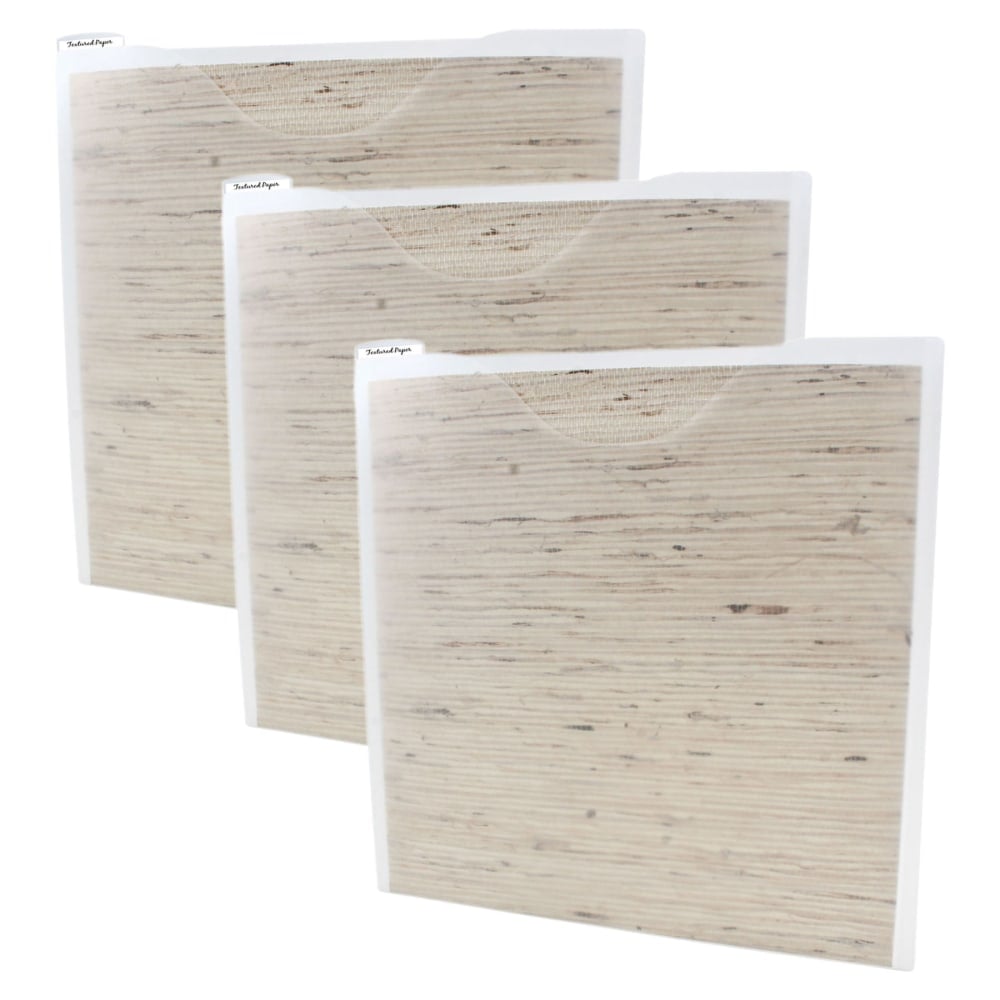 Storage Studios Paper File, 12.75in x 12.94in, Translucent, 3 Per Pack, Set Of 3 Packs MPN:AVTCH92602-3