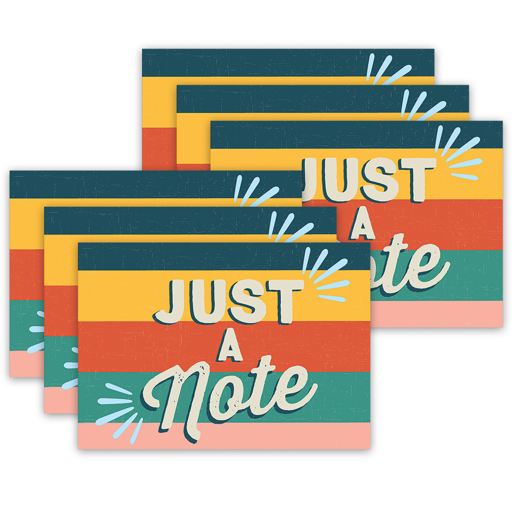 Eureka Adventurer Teacher Cards, 4in x 6in, 36 Per Pack, Set Of 6 Packs MPN:EU-831935-6