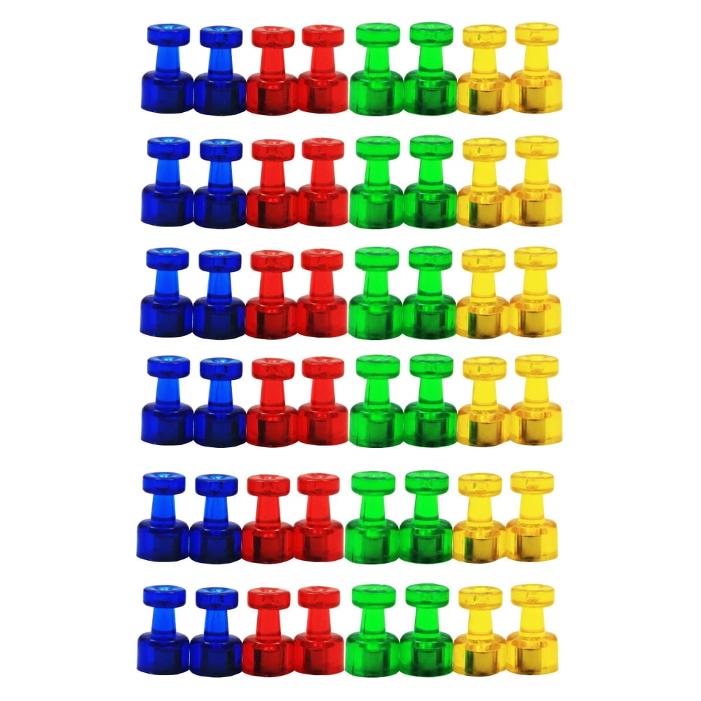 Zeus Kaleidoscope Magnets, Small, Red, 8 Magnets Per Box, Set Of 6 Boxes MPN:BAUM66390-6