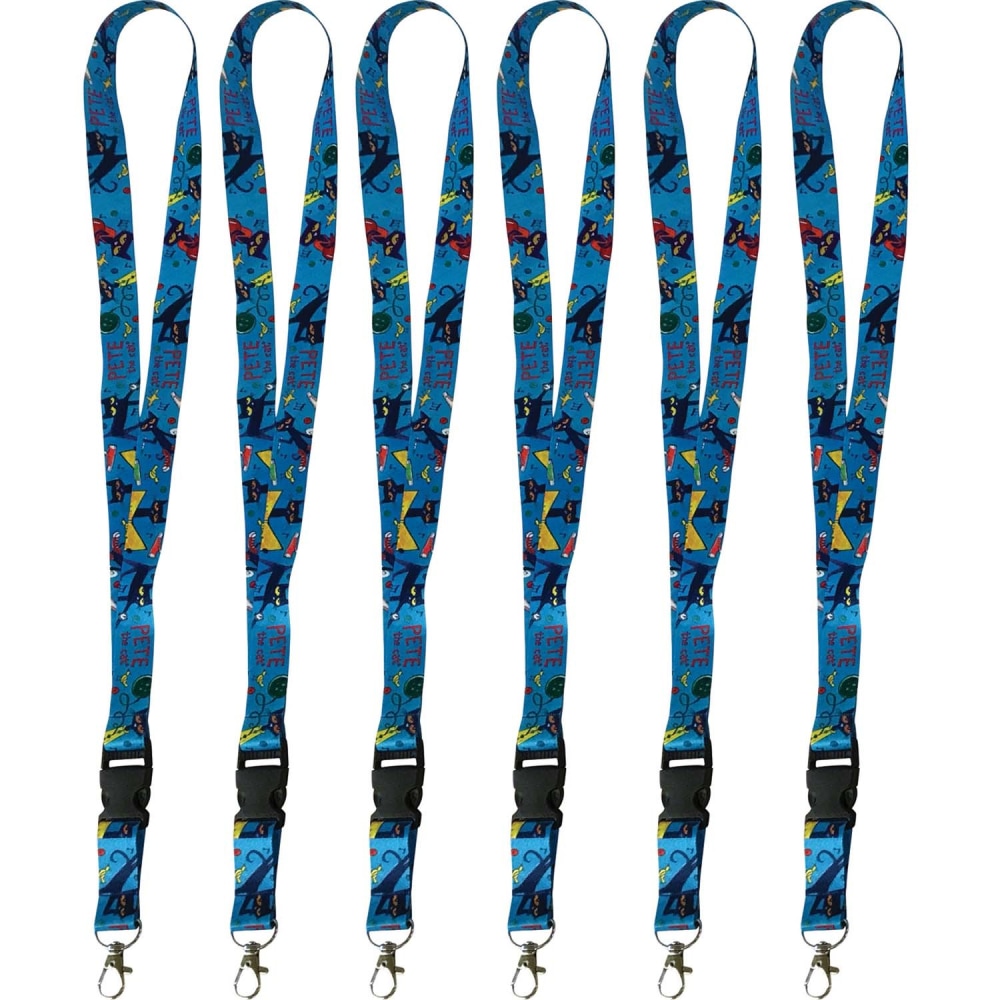 Edupress Pete The Cat Lanyards, Pack Of 6 Lanyards MPN:EP-60257-6