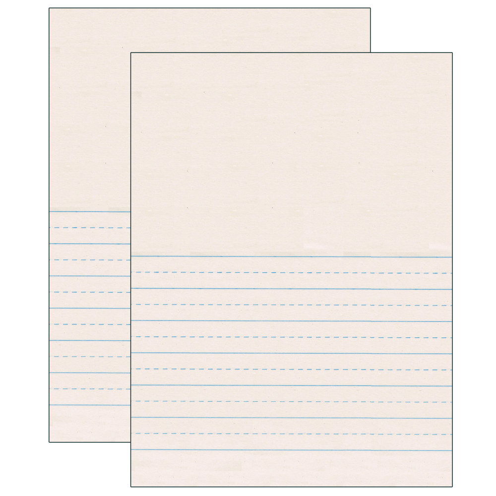 Pacon Newsprint Handwriting Paper, 9in x 12in, 500 Sheets Per Pack, Set Of 2 Packs MPN:PAC2650-2