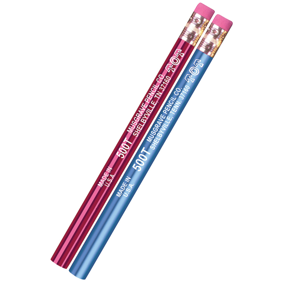 Musgrave Pencil Co. Inc. TOT Big Dipper Jumbo Pencils, Medium Point, No. 2, Assorted Colors, 12 Pencils Per Pack, Set Of 3 Packs MPN:MUS500T-3