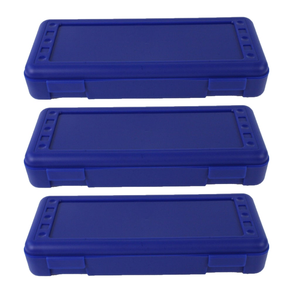 Romanoff Ruler Box, Blue, Pack Of 3 MPN:ROM60304-3