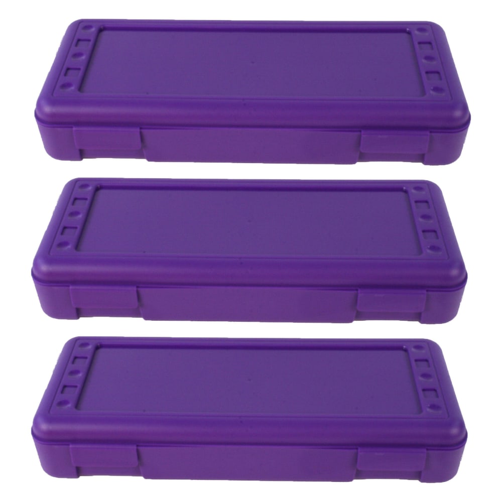Romanoff Ruler Box, Purple, Pack Of 3 MPN:ROM60306-3