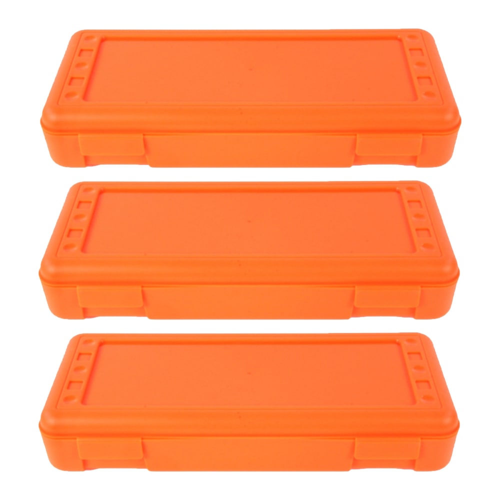 Romanoff Ruler Box, Orange, Pack Of 3 MPN:ROM60309-3