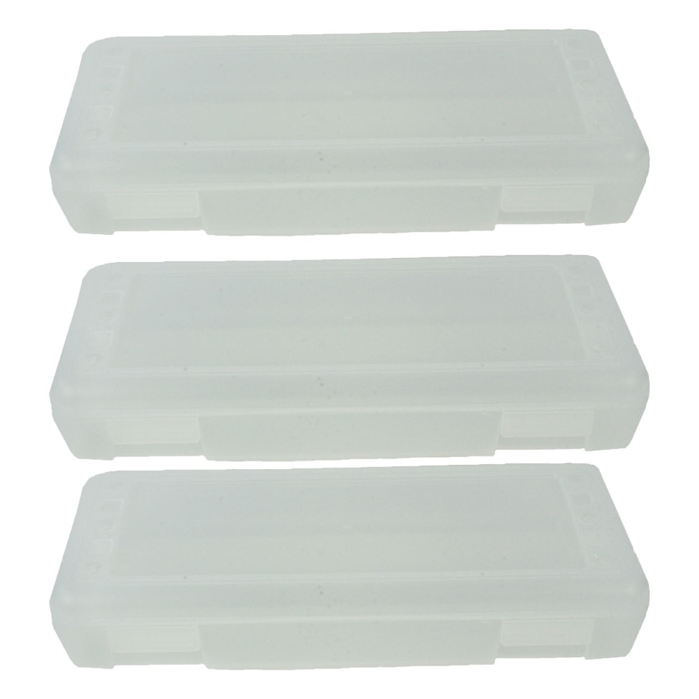 Romanoff Ruler Box, Clear, Pack Of 3 MPN:ROM60320-3