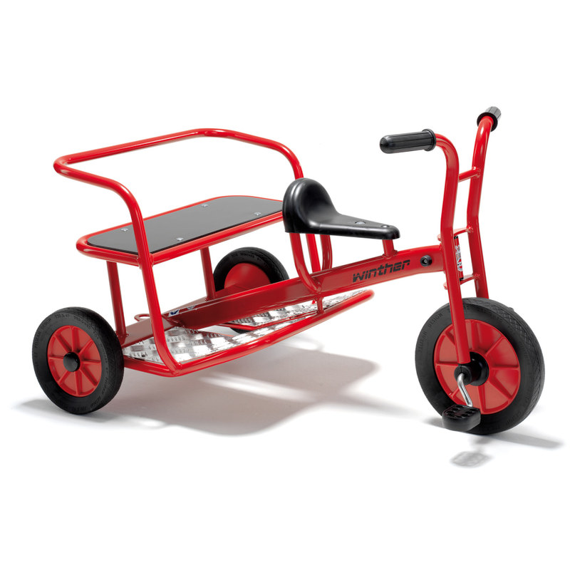 Winther Viking Twin Taxi, 24 7/16inH x 26 13/16inW x 37 13/16inD, Red MPN:WIN468