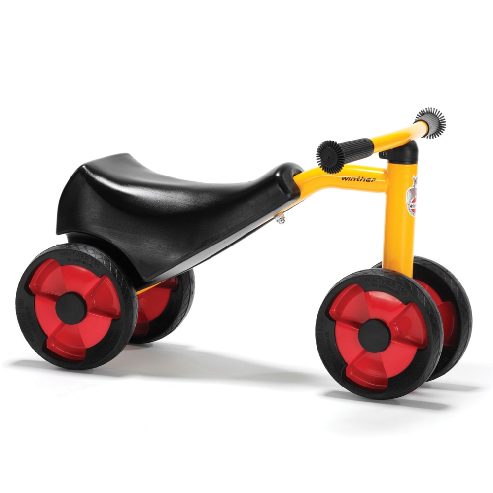 Winther Safety Scooter, 11inH x 9 1/2inW x 20 11/16inD, Red/Yellow/Black MPN:WIN591
