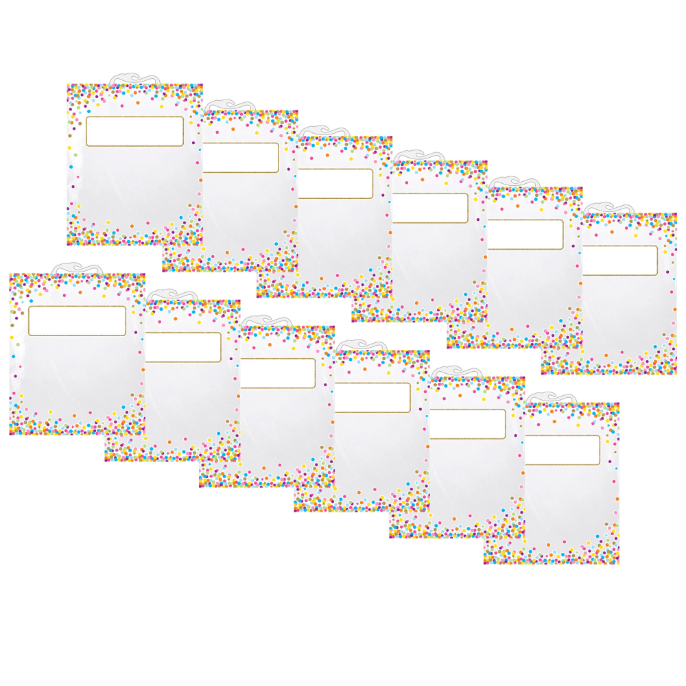 Ashley Productions Hanging Storage Bags, 11in x 16in, Confetti, Pack Of 12 Bags MPN:ASH10580-12