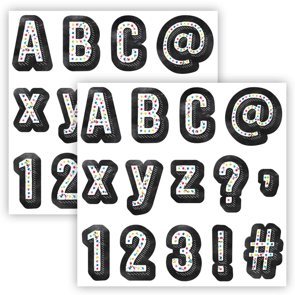 Creative Teaching Press Designer Letters, Chalk It Up! Colorful Chalk, 216 Pieces Per Pack, Set Of 2 Packs MPN:CTP10888-2